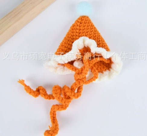 Wholesale Doll Doll Clothes Handmade Wool Knitted Hat DIY Dress-up Accessories